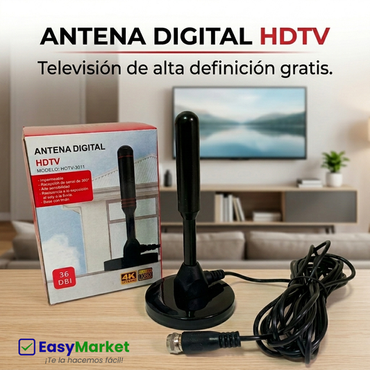 ANTENA DIGITAL HDTV / MODELO HOTV-3011