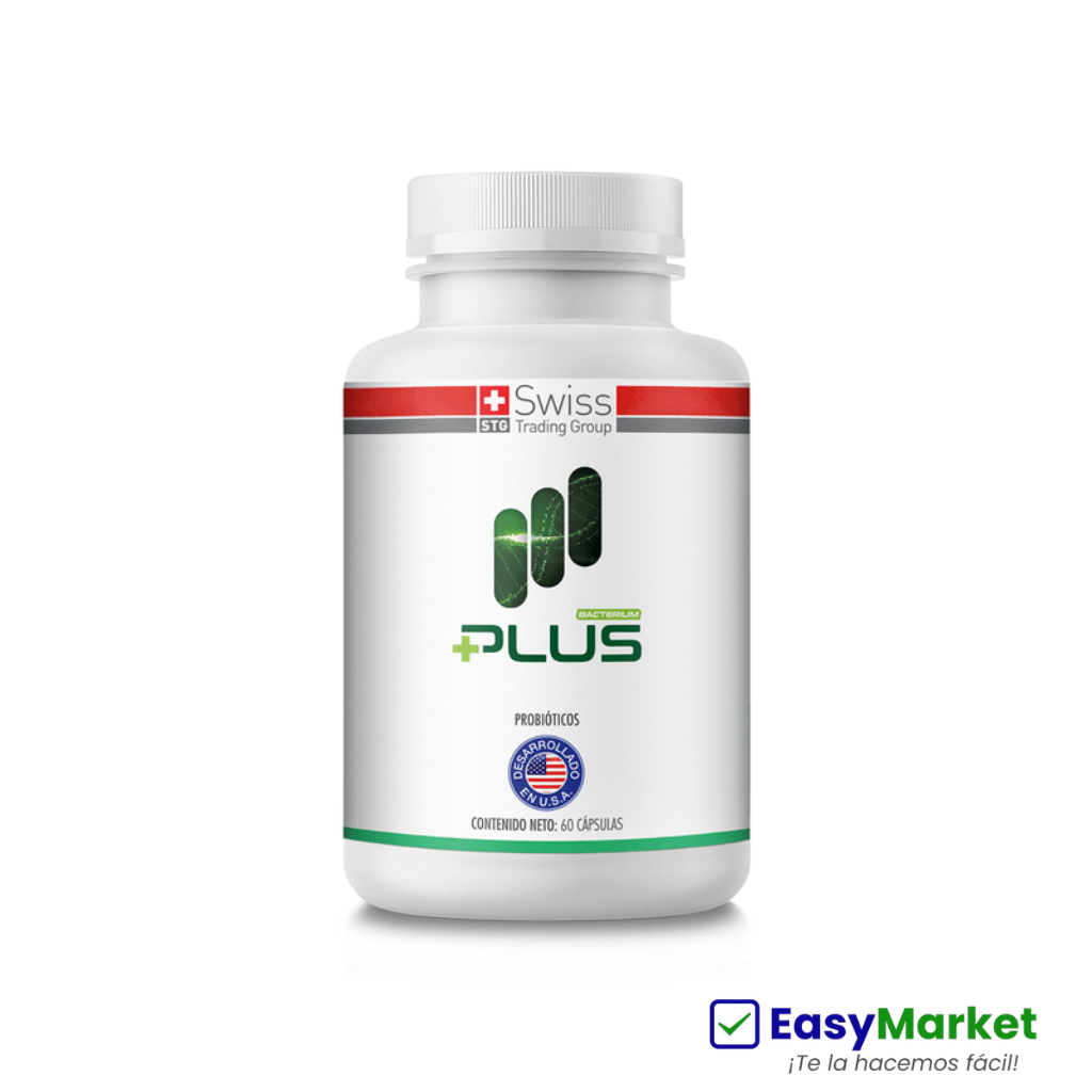 Bacterium Plus - Complejo Natural Probiótico by Swiss Trading Group