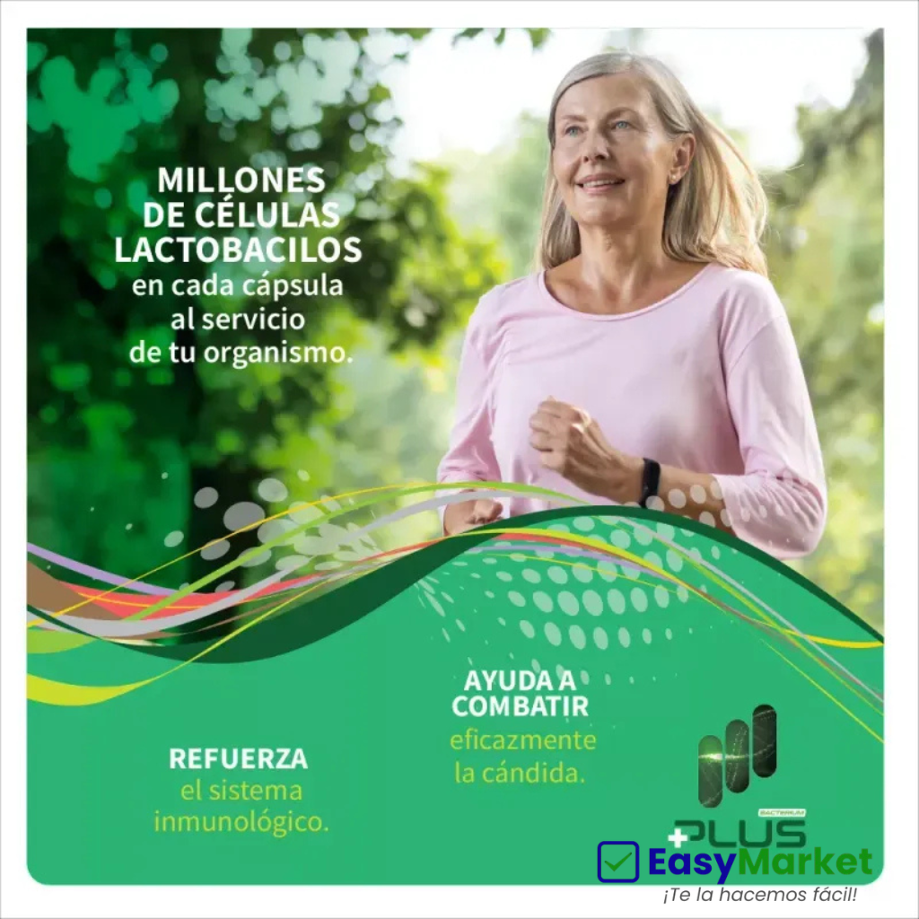 Bacterium Plus - Complejo Natural Probiótico by Swiss Trading Group